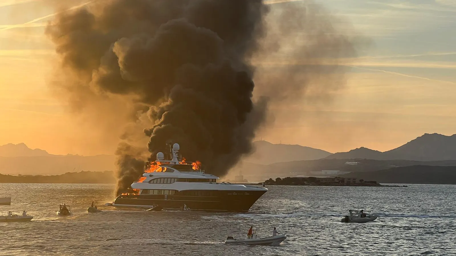 Liiontek superyacht fire