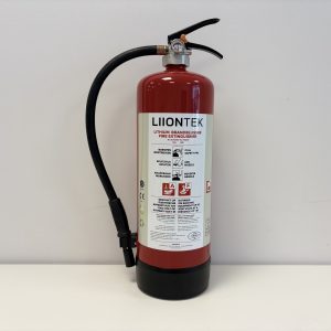 Liiontek Fire extinguisher 6L NTA 8133 PFAS free Lithium Best tested world record