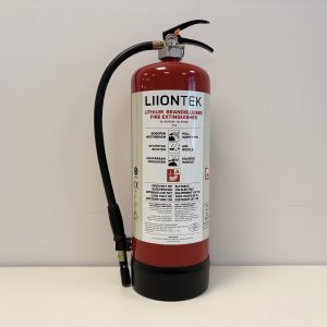 Liiontek Fire extinguisher 9L NTA 8133 PFAS free Lithium Best tested world record
