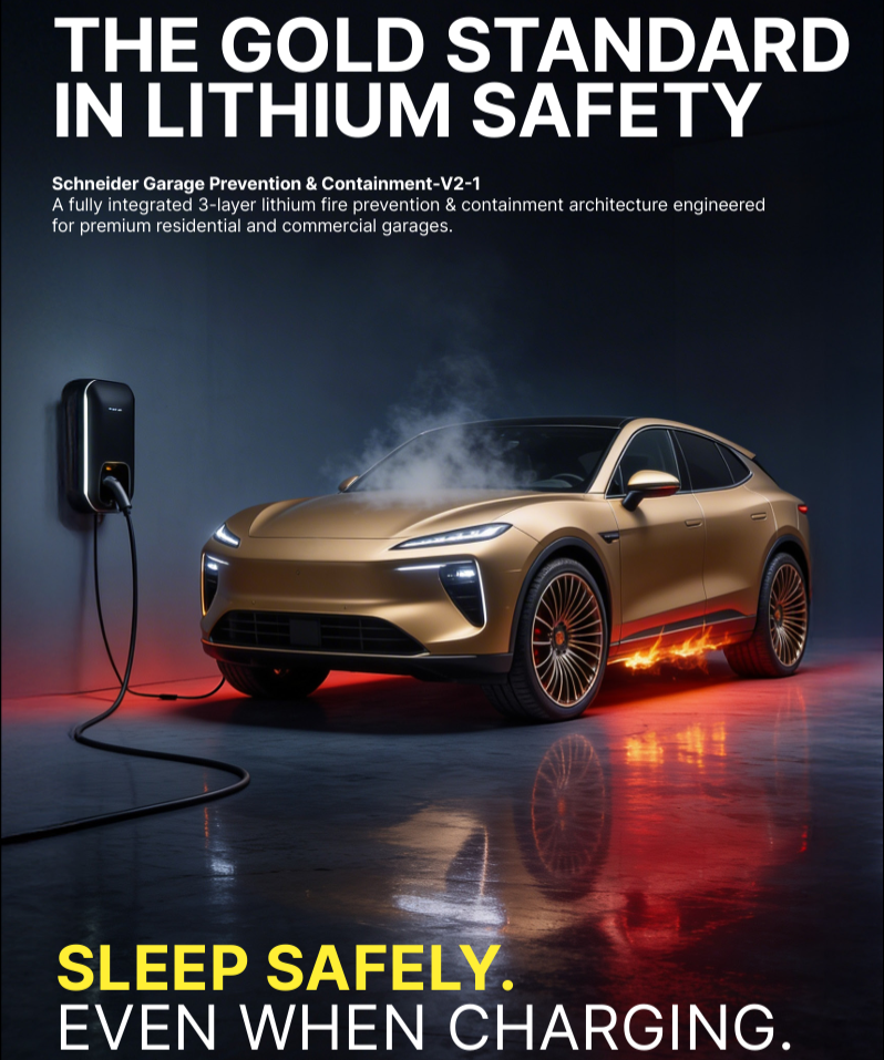 Schneider Containment EV Garage Prevention System