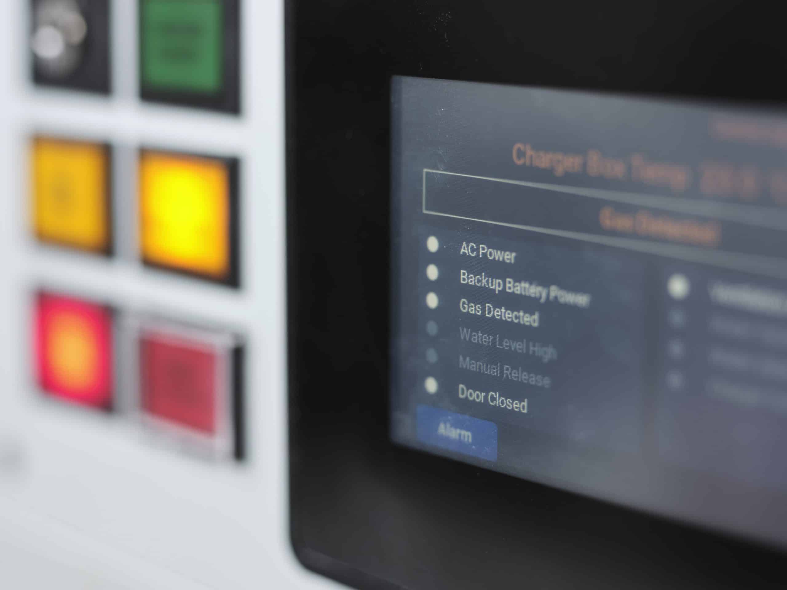 Lithium-ion Fire Prevention Cabinet Control Panel