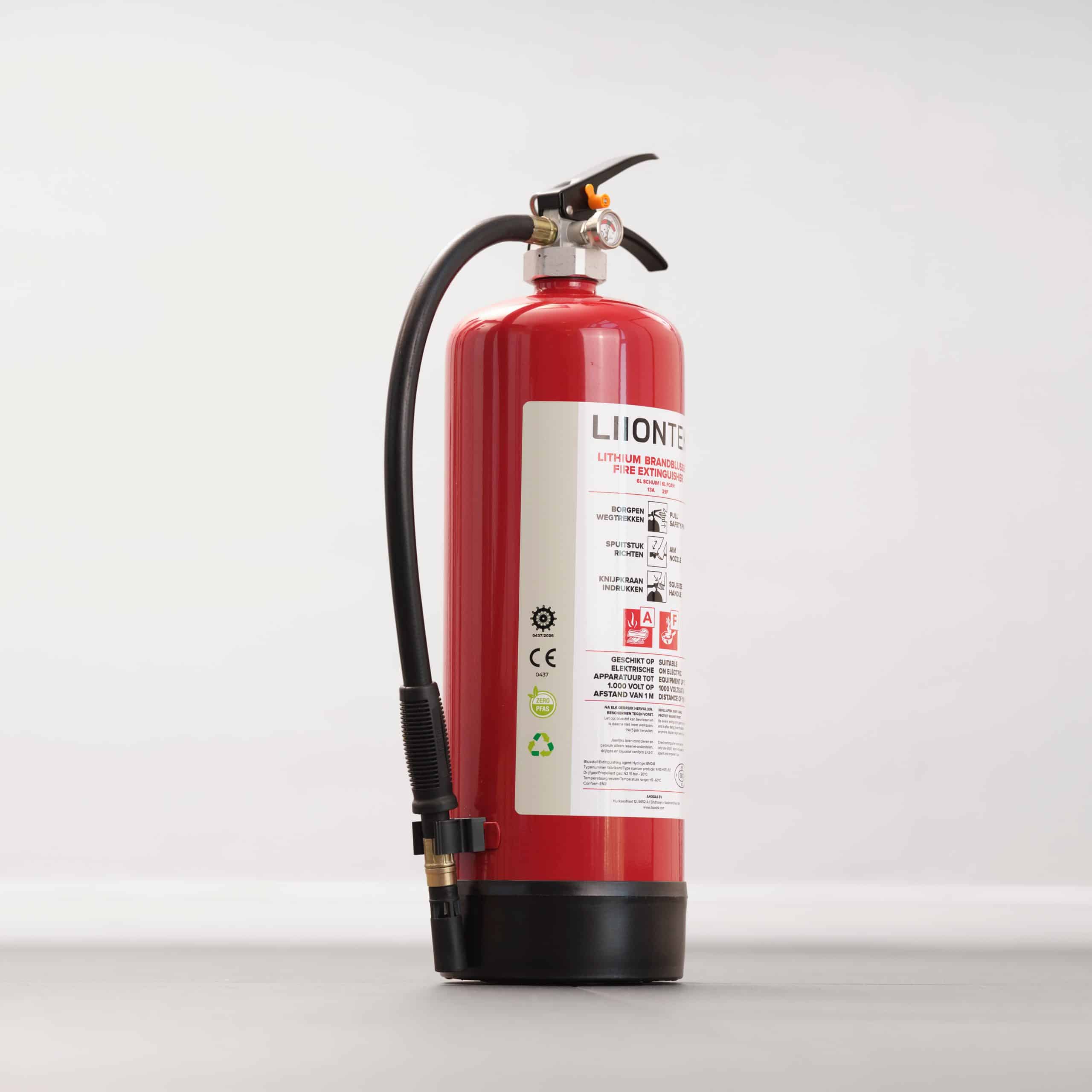 Liiontek Lithium Fire Extinguisher 6L