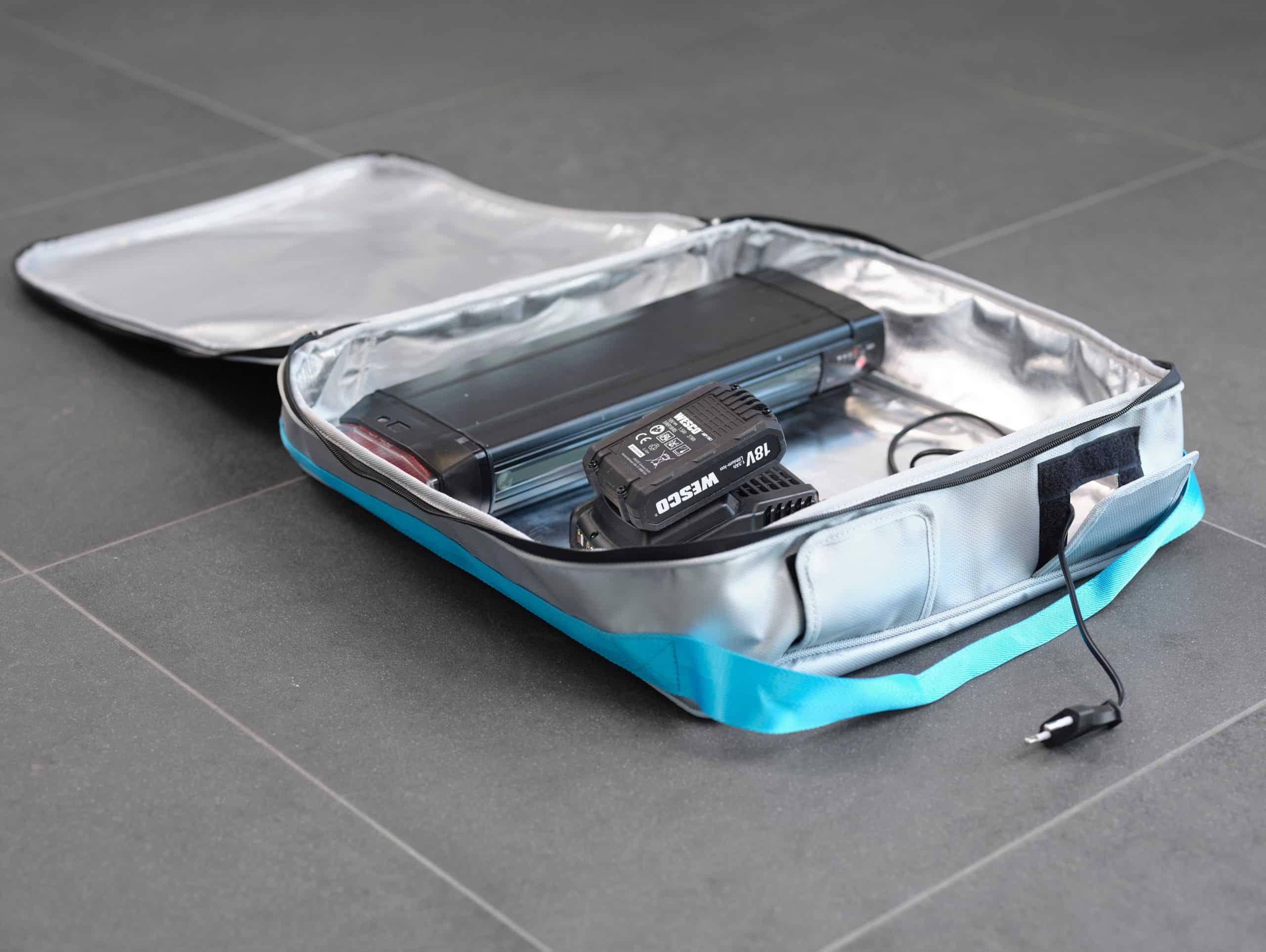 Li-Fire Lithium-Ion Safety Bag for E-Foils and E-Bikes